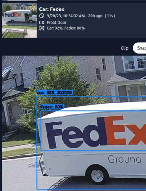 Fedex属性示例